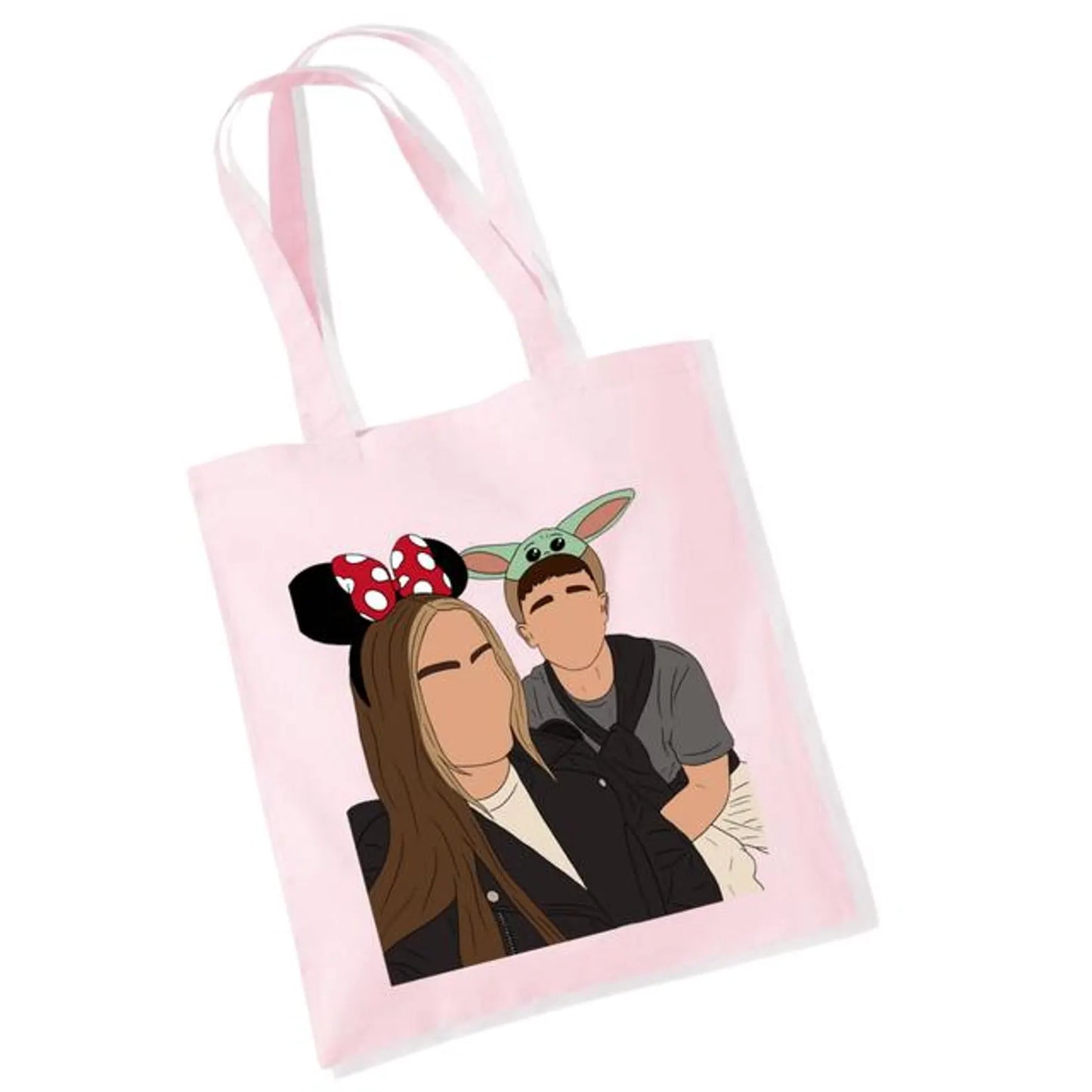 Personalised Illustration Tote Bag