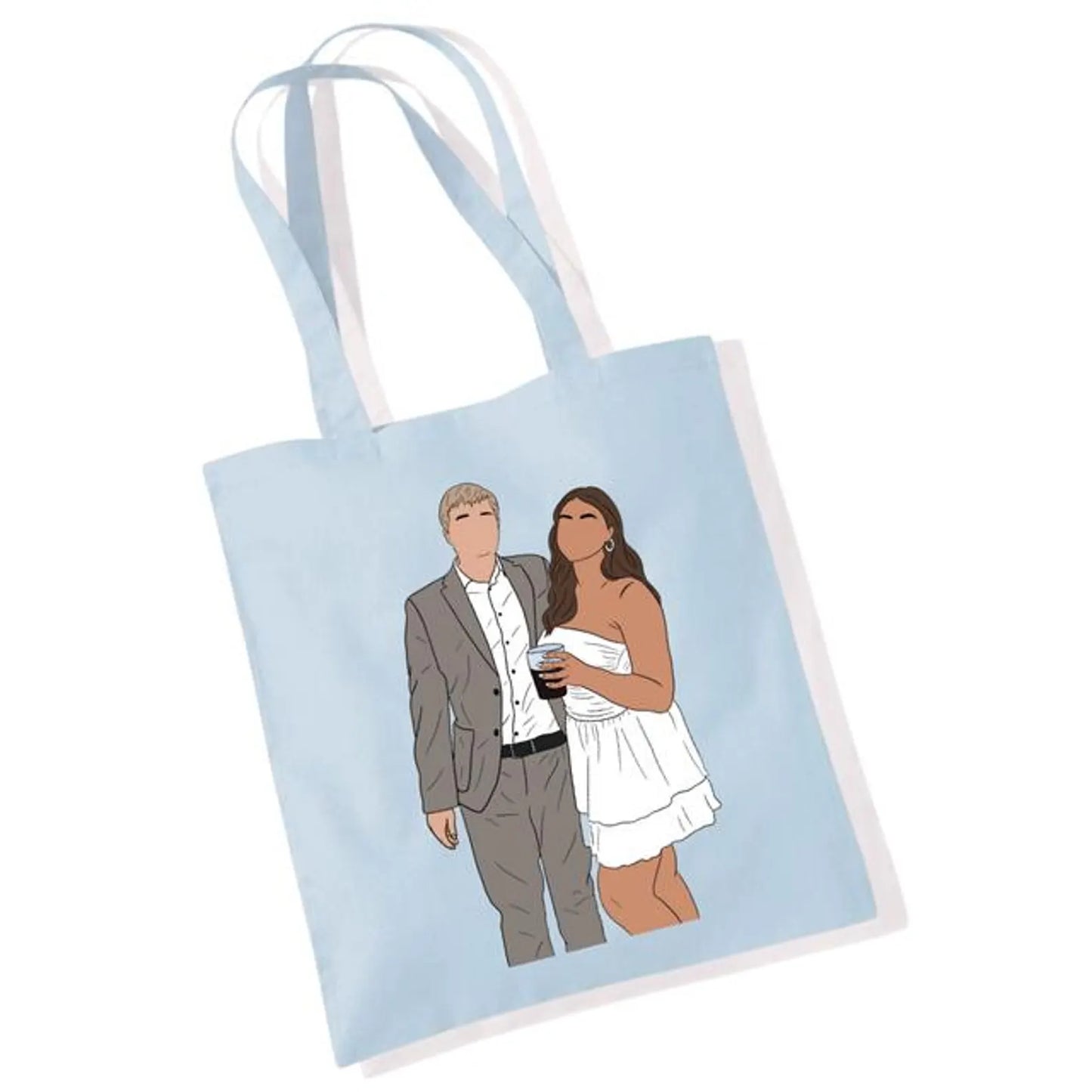 Personalised Illustration Tote Bag