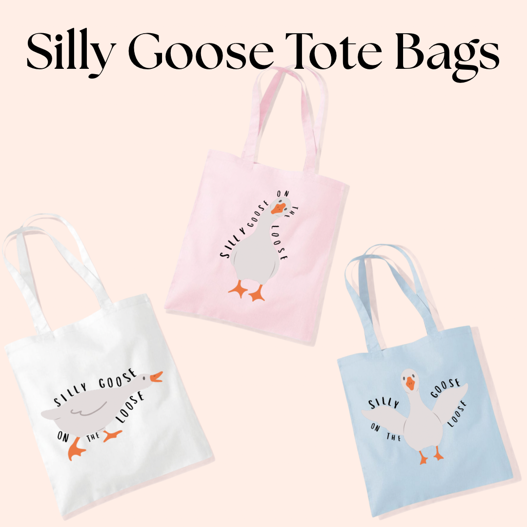 Silly Goose Tote Bag