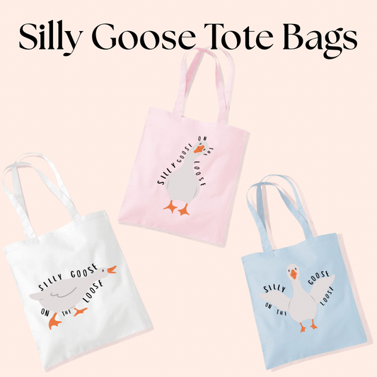Silly Goose Tote Bag