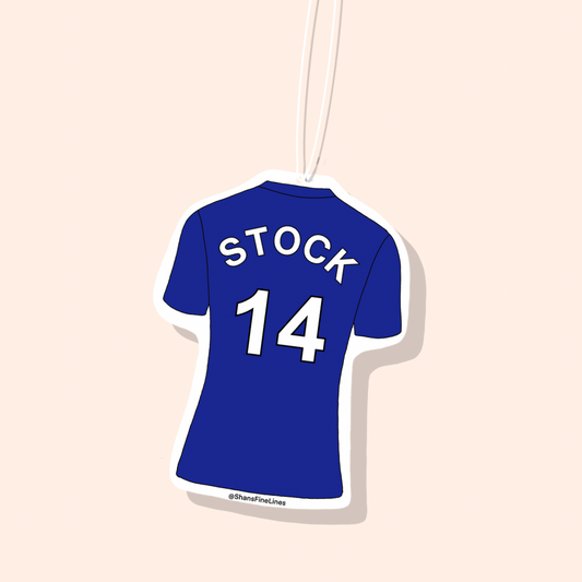 Chelsea Home Football Shirt Car Freshiee