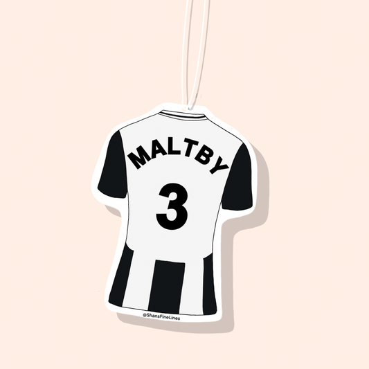 Newcastle Home Football Shirt Car Freshiee