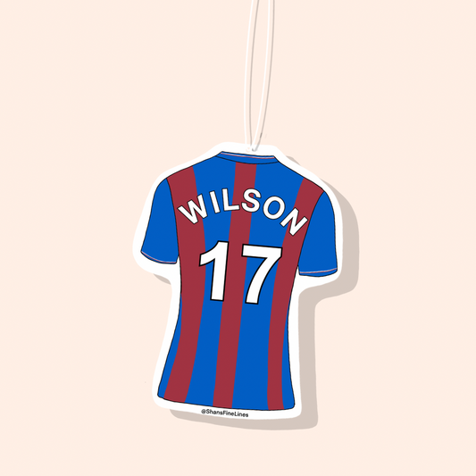 Crystal Palace Home Football Shirt Car Freshiee