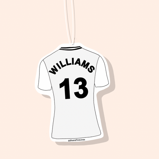 Fulham Home Football Shirt Car Freshiee