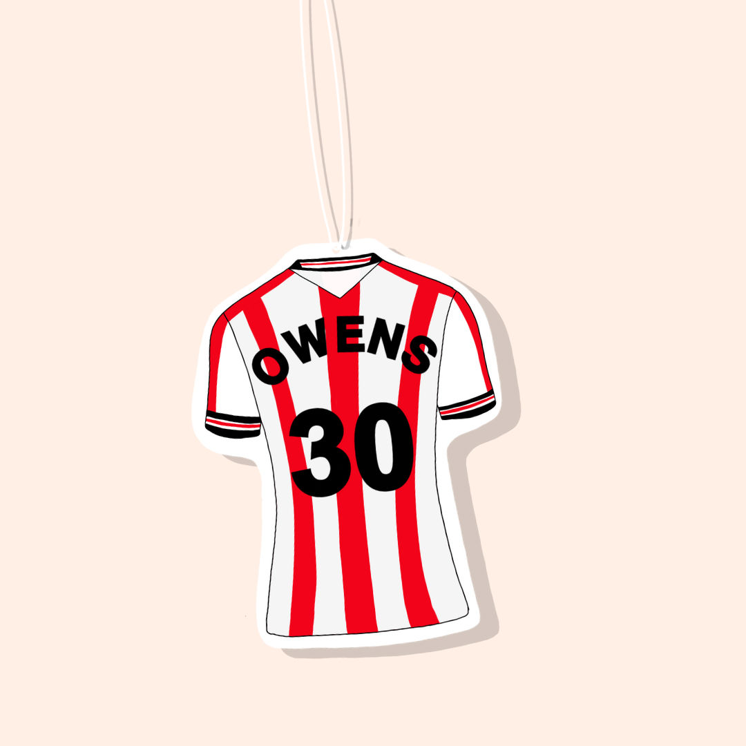 Stoke City Home Football Shirt Car Freshiee
