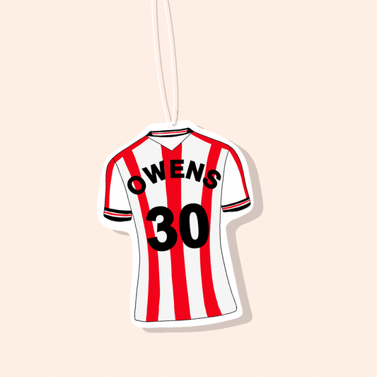 Stoke City Home Football Shirt Car Freshiee