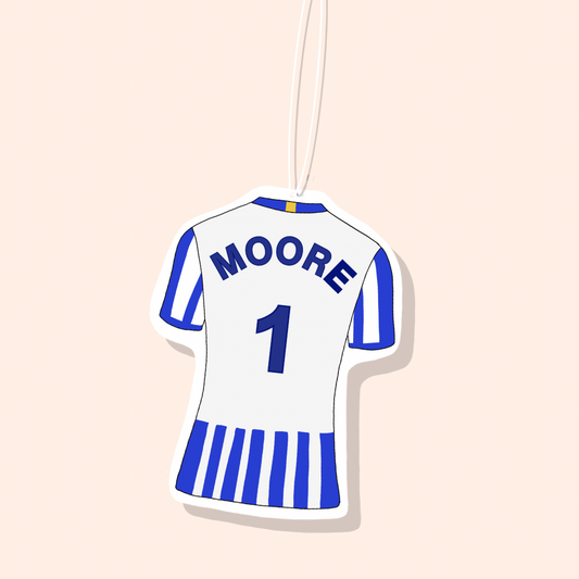 Sheffield Wednesday Home Football Shirt Car Freshiee