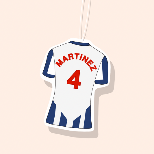 West Brom Home Football Shirt Car Freshiee