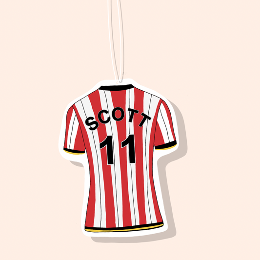 Sheffield United Home Football Shirt Car Freshiee