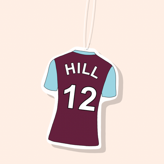 Burnley Home Football Shirt Car Freshiee