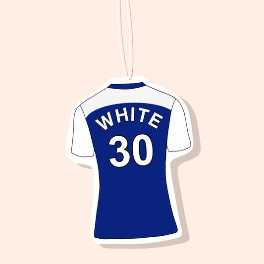 Colchester Home Football Shirt Car Freshiee