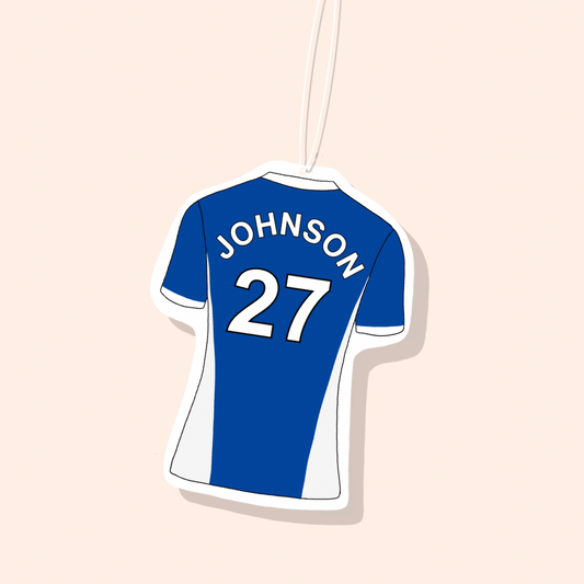 Chesterfield Home Football Shirt Car Freshiee
