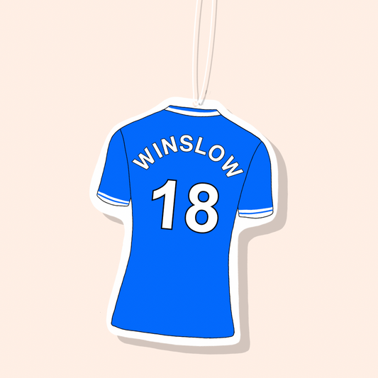 Bristol Rovers Home Football Shirt Car Freshiee