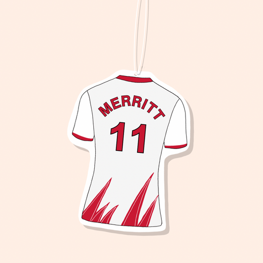 Stevenage  Home Football Shirt Car Freshiee